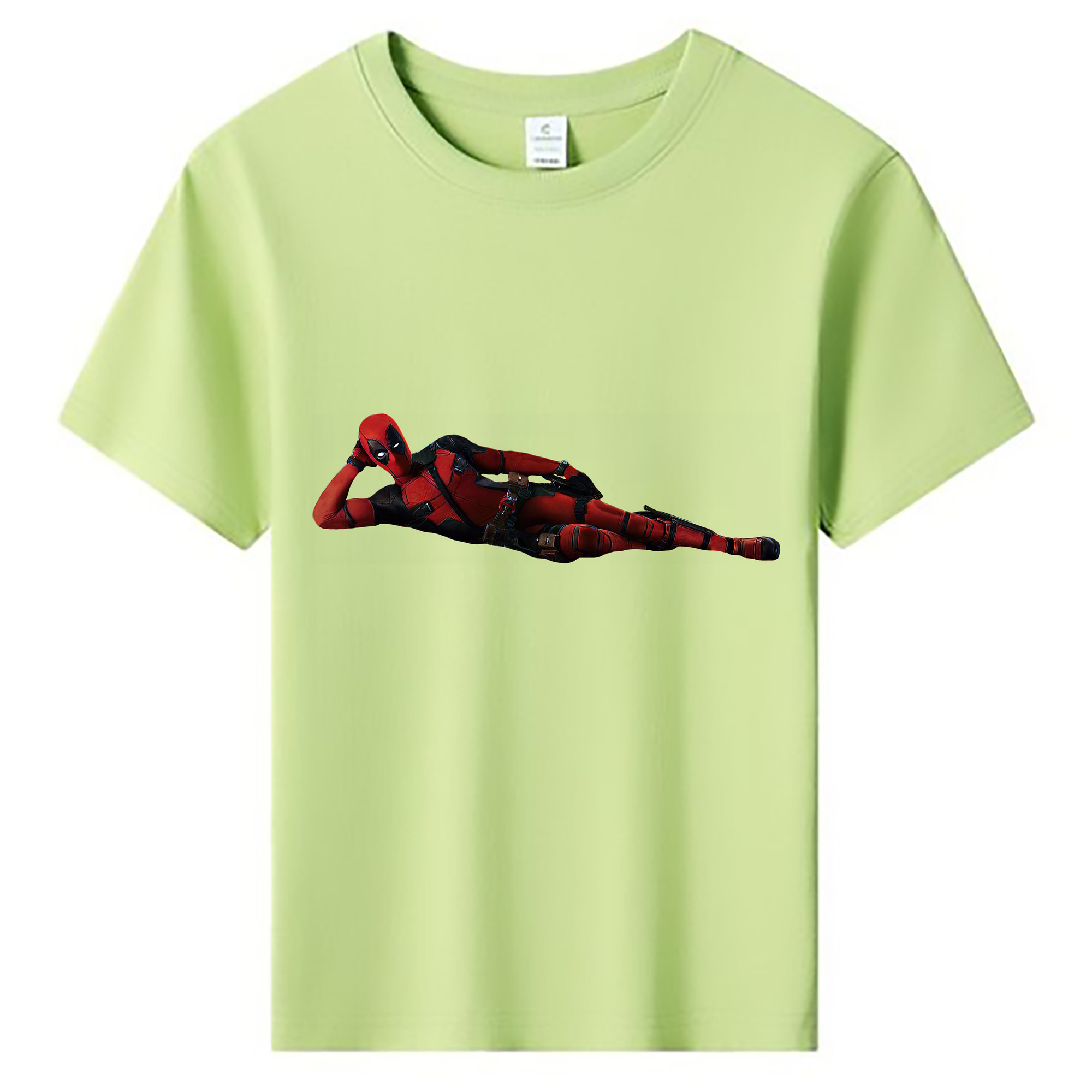 （画像用） Deadpool デッドプール 綿100％キッズTシャツ（フロントプリント）